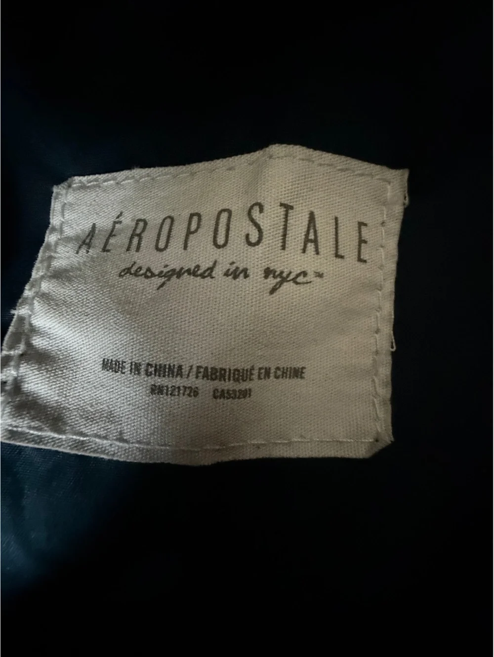 Aeropostale New York 87 Original Brand Navy Tote Bag